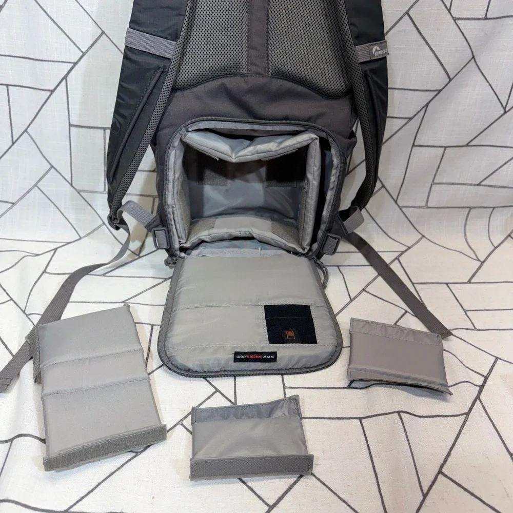 Lowepro Photo Hatchback 16L AW Backpack Slate Grey Camera Bag Outdoor Daypack